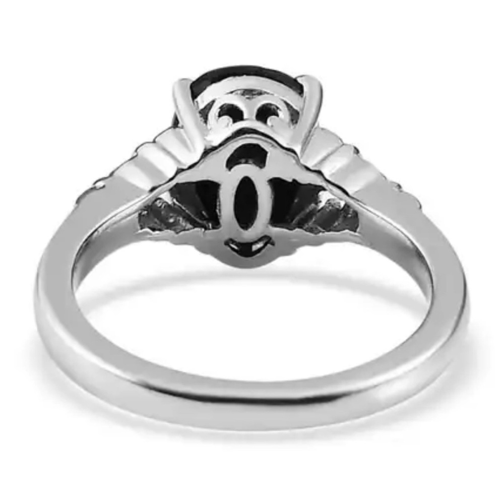 KARIS MIDNIGHT SAPPHIRE RING AND PENDANT - Picture 7 of 8
